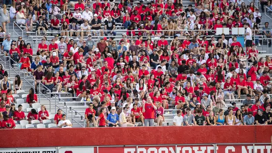 Nickerson Field crowd at the 2022 Terrier Tailgate.