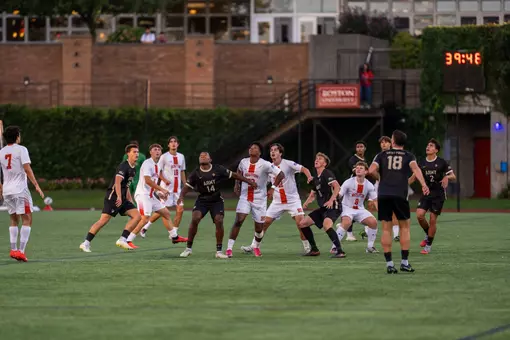 Mens soccer plays against Army West Point