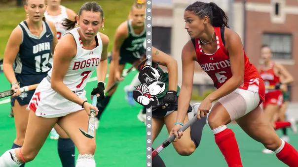 Lucy Johnson - Nicole Lauro - Patriot League Weekly Awards