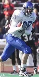 Billy Kendall outruns Cincinnati defenders en route to a 59-yard touchdown reception in the first half.