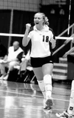 Senior April Harriman's 1000th career kill held off a Tulane game-point in a 3-1 Tiger victory.