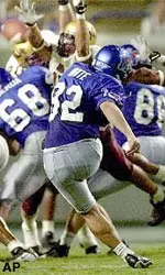 Ryan White kicked a 36-yard field goal for the Tigers' lone score.