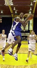 Jones had a career-high 17 points with 10 rebounds in the loss to Cincinnati.