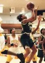 Victoria Crawford joins the Lady Tiger basketball squad for next year.