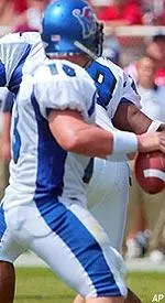 Danny Wimprine's two touchdown passes against Houston gave him a school-record 32 touchdown passes.