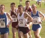 Adam Didyk runs with a pack at the Saluki Invitational (Photo courtesy of Southern Illinois)