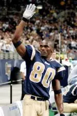 St. Louis Rams Receiver and former Memphis Tiger, Isaac Bruce