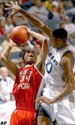 Rodney Carney scored 12 points and manned the middle for the Tigers.