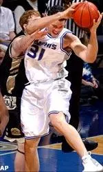 Ivan Lopez fights for a rebound in the first half.