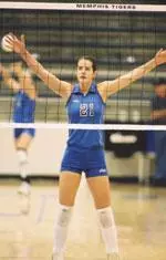 Senior Brittany Barnett downed her 1,000th career kill in a 3-0 win over Wofford, Saturday.