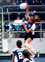 Former outside hitter April Harriman returns to the Memphis volleyball program as an assistant under her former coach Carrie Yerty.