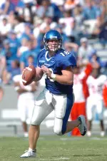 Senior quarterback Danny Wimprine was named to the all-C-USA team for the first time in his storied career.