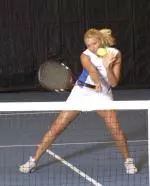 Sophomore Andrea Feichtinger moved up to No. 1 doubles and No. 2 singles, helping Memphis sweep UL Monroe, 7-0.