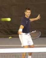 Senior Lee Taylor Walker won his No. 1 singles and doubles matches in his last regular season home appearance as a Tiger.