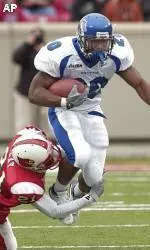 DeAngelo Williams's four touchdowns ties a school record.