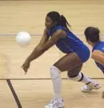 Senior Tiara Gilkey posted 16 kills and 16 digs in the Tigers 3-0 winover Louisiana Tech Friday.