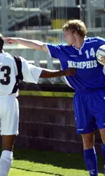 Andy Metcalf scored the winning goal in a 2-0 shutout of Cincinnati. (photo by Paul Levy)