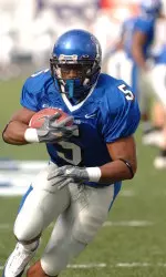 Ryan Scott hit Joseph Doss (above) on a 37-yard touchdown pass (file photo).