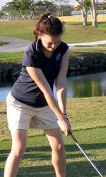 Sophomore Dawn-Marie Conaty shot a career 56-hole best 236 in the UNLV Spring Invite.