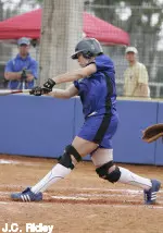 Thirdbaseman Bridgette McNulty was selected Second Team All-Conference