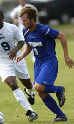 Sophomore midfielder Tripp Harkins scored the game-winner in the 48th minute.