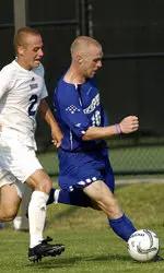 Junior midfielder Kevin Walsh found the scoring column for the eighth time in nine games