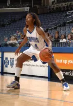 Hope Adams scored 11 points with four rebounds, including three offensive, in the loss to East Carolina, Saturday.