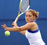 Sophomore Dara Toulch is one of three Lady Tigers to advance to championship semifinal matches, Saturday.