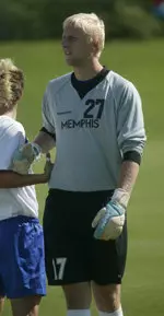 Tyler Strom recorded 4 saves for his fourth shutout of the year.