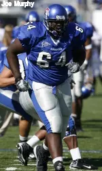 Dominik Riley was an honorable mention Freshman All-American by The Sporting News.