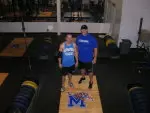 K.K. Chalmers won the Ultimate Iron Tiger award for the second time in his tenure at Memphis.