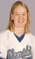 Junior Melissa Nance hit her first home run of the season against Kansas.