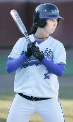 Senior Lindsey Pridgen hit an RBI single in Sunday's 4-3 loss to UTEP.