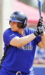 Kara Ross' single in the bottom of the seven inning drove in Leila Dolfo in a 2-1 Memphis win, Saturday.