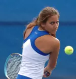 Ekin Zafir and doubles teammate Dara Toulch won their No. 1 doubles match, 8-3.