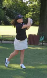 Kathryn O'Rourke leads the Lady Tigers in pars, shooting 13.