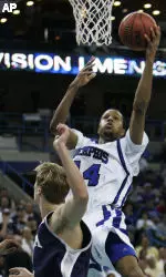 Chris Douglas-Roberts<br>will be one of the<br>Tigers' leaders in<br>the 2007-08 season.