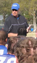Tommy West is looking forward to getting his squad together for their first practice Tuesday.