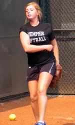 Junior Lyndsey Sterling pitched a three-hit victory against Southwest CC on Saturday.