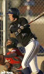 Senior Melissa Nance singled in the winning run in the fourth inning on her first hit of the season.