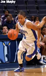 Paris Leonard scored 21 points in the opening half, but it wasn't enough in an 83-73 loss at Marshall, Thursday.