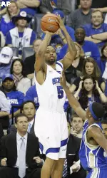 Antonio Anderson and the Tigers open NCAA Tournament play on Friday in Little Rock.