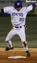 K.K. Chalmers became the third player in Conference USA to reach 100 career stolen bases.