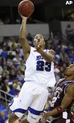 Derrick Rose and the Tigers meet Texas in the NCAA Tournament South Region title game Sunday.