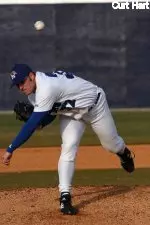 Ryan Holland struck out six in a losing effort on Sunday.