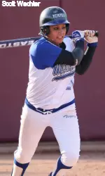 Junior Kimmi Hayden had two-walk off hits in a doubleheader sweep over Central Arkansas.