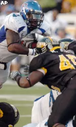 The Memphis-Southern Miss football game has been changed to October 25.