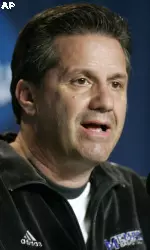 John Calipari and selected players participated in an audio teleconference Wednesday.