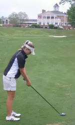 Former Lady Tiger golfer Stacey Tate turned pro following graduation and is currently competing on the Duramed FUTURES Tour.