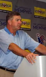 Memphis head football coach Tommy West